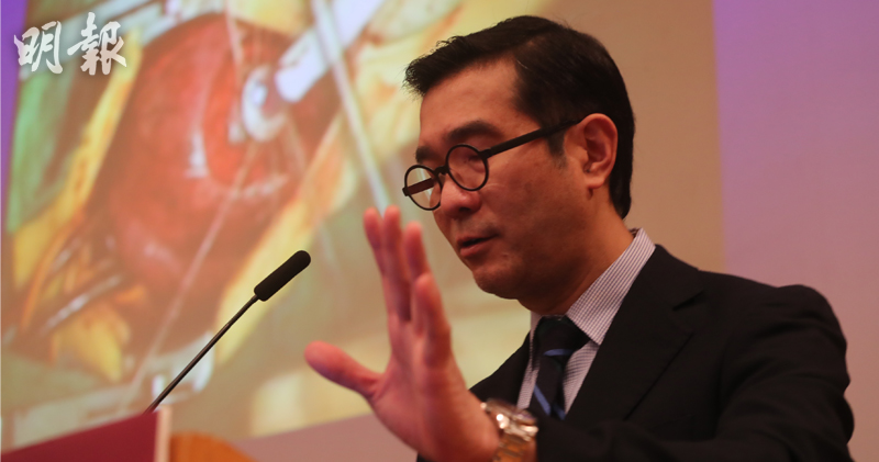 香港大學醫學院外科學系名譽臨牀副教授區永谷。（李紹昌攝）