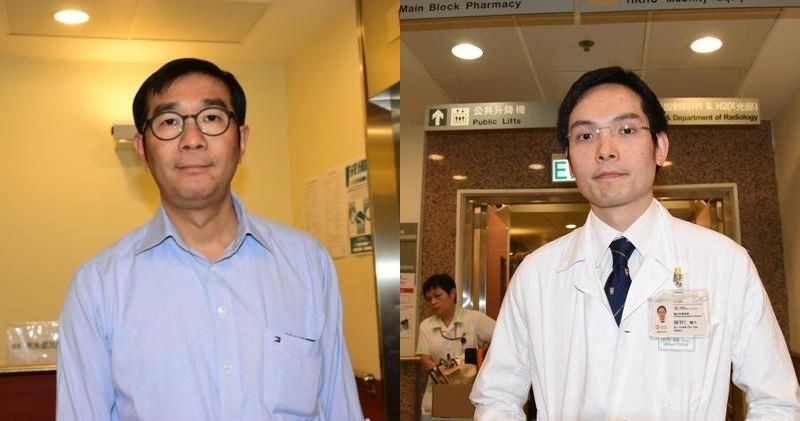 區永谷（左）、陳智仁（右）（資料圖片）