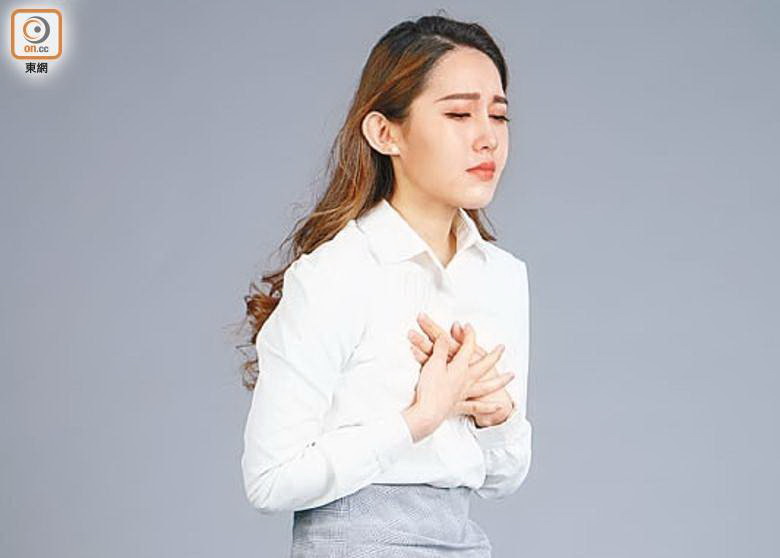 有患者即使胸口痛及氣促仍未有即時求診。