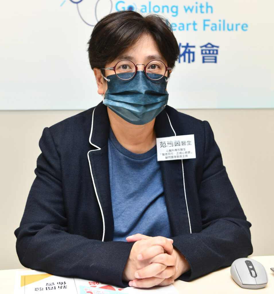 范瑜茵醫生認為有迫切性推出相應措施助醫患攜手管理病情。