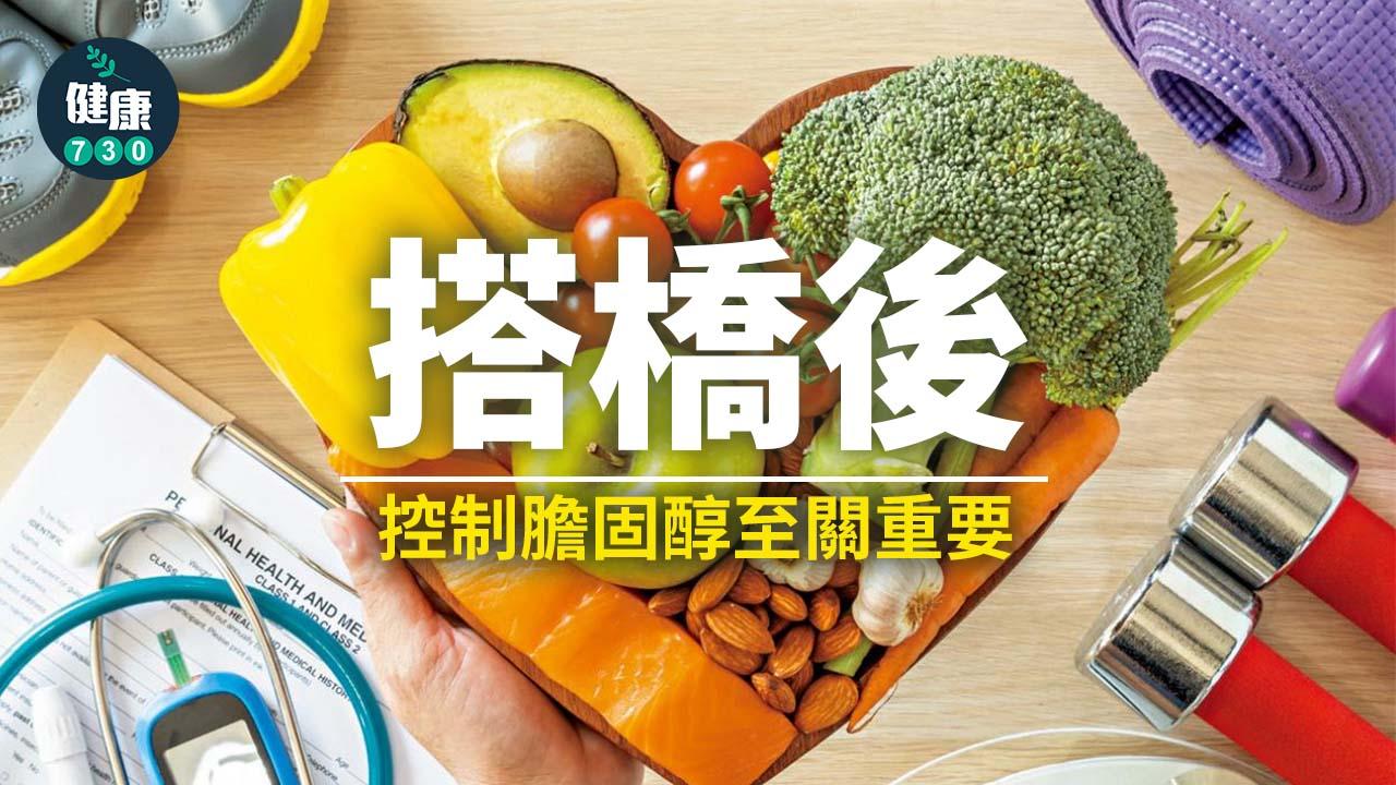 心臟病｜搭橋後 須嚴控血脂水平